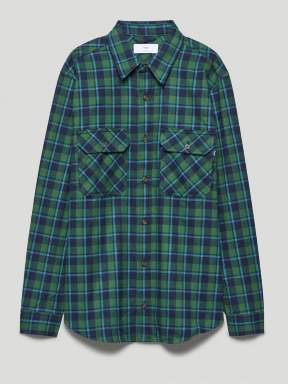 TNA Plaid Button Up Shirt